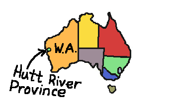 map of australia