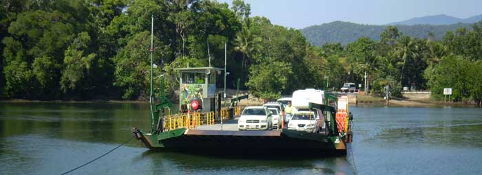 ferry across daintree river