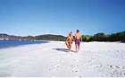 pristine beaches on the whitsunday islands off airlie beach